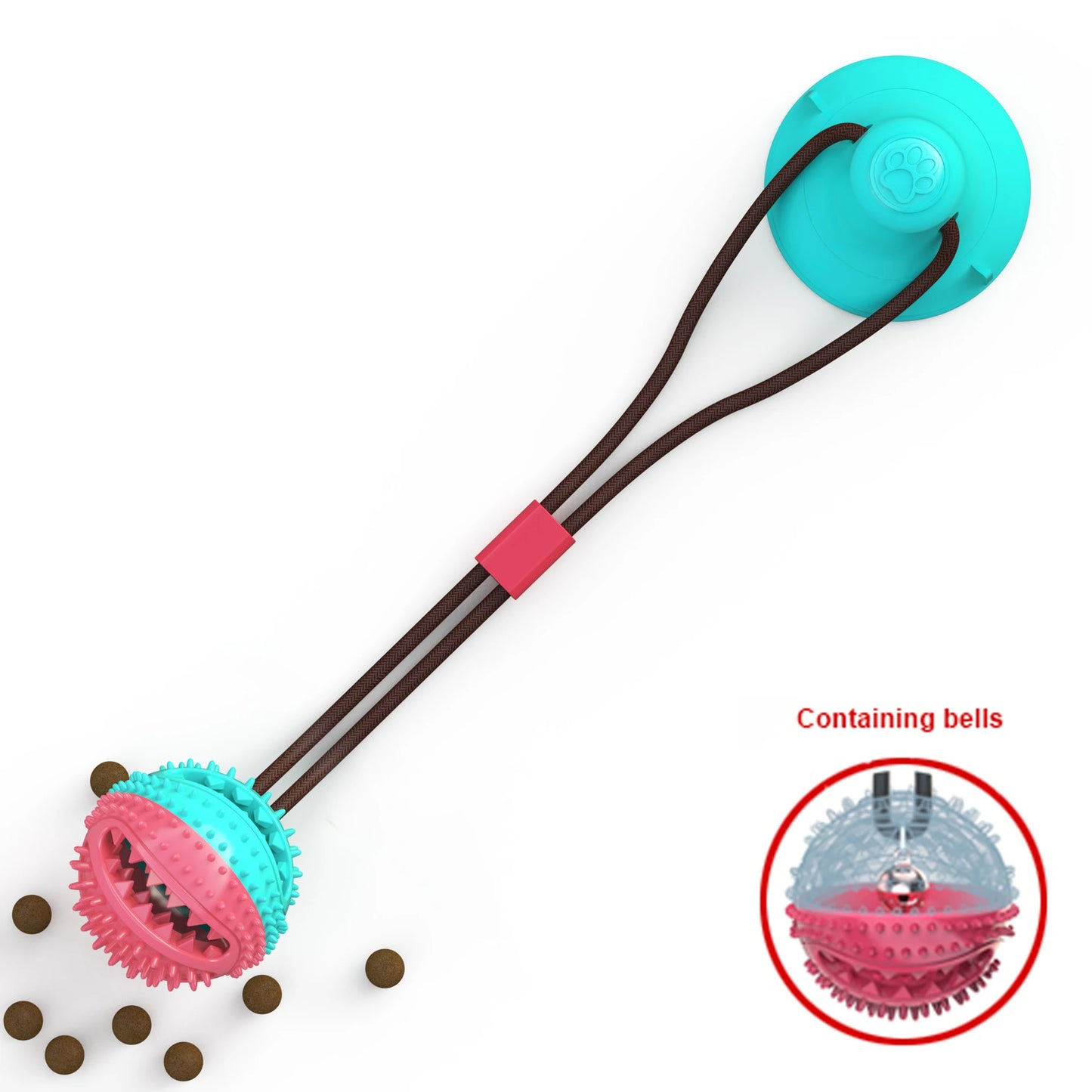 Silicon Suction Cup Interactive Dog Toy