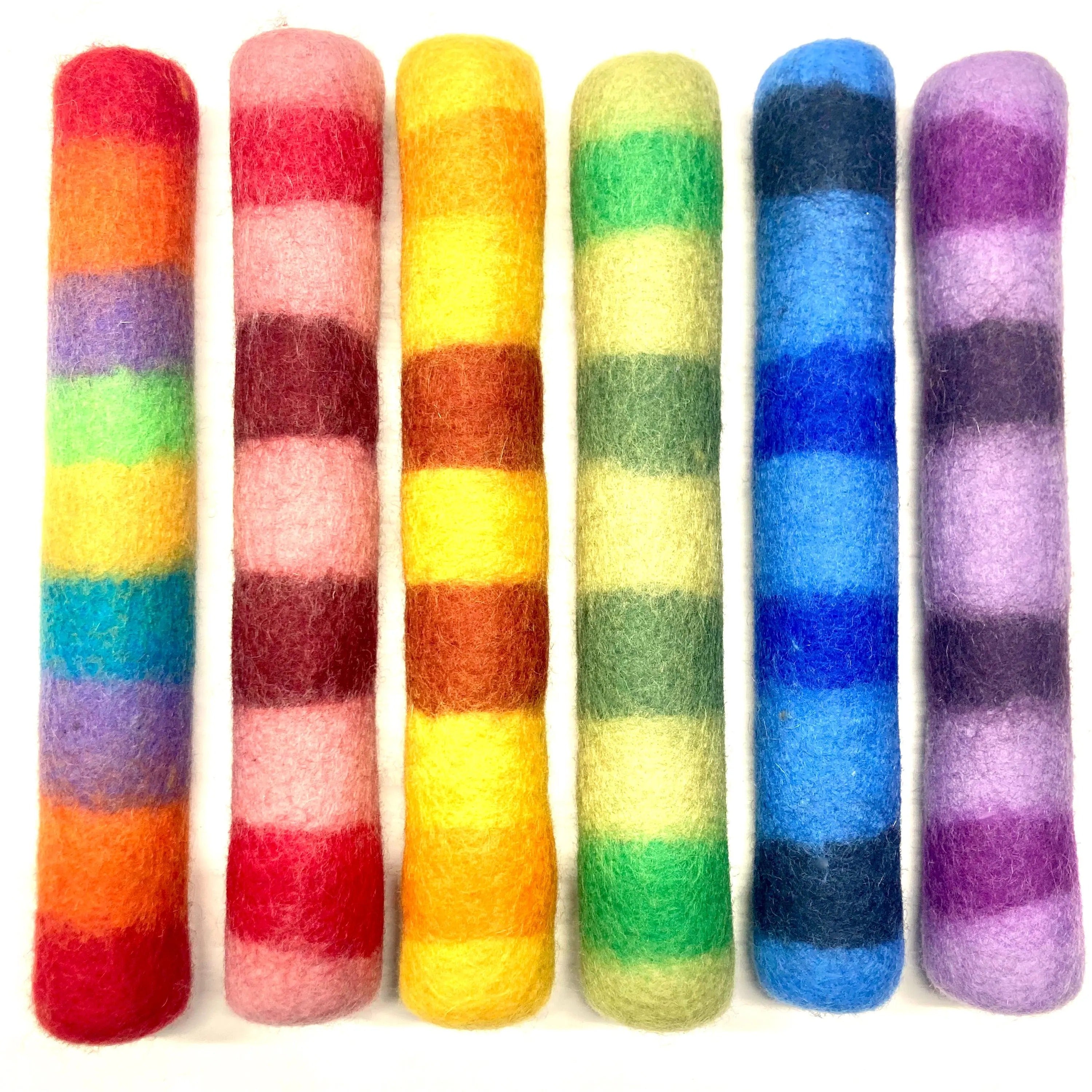 Handmade Wool Felt Cat Wand