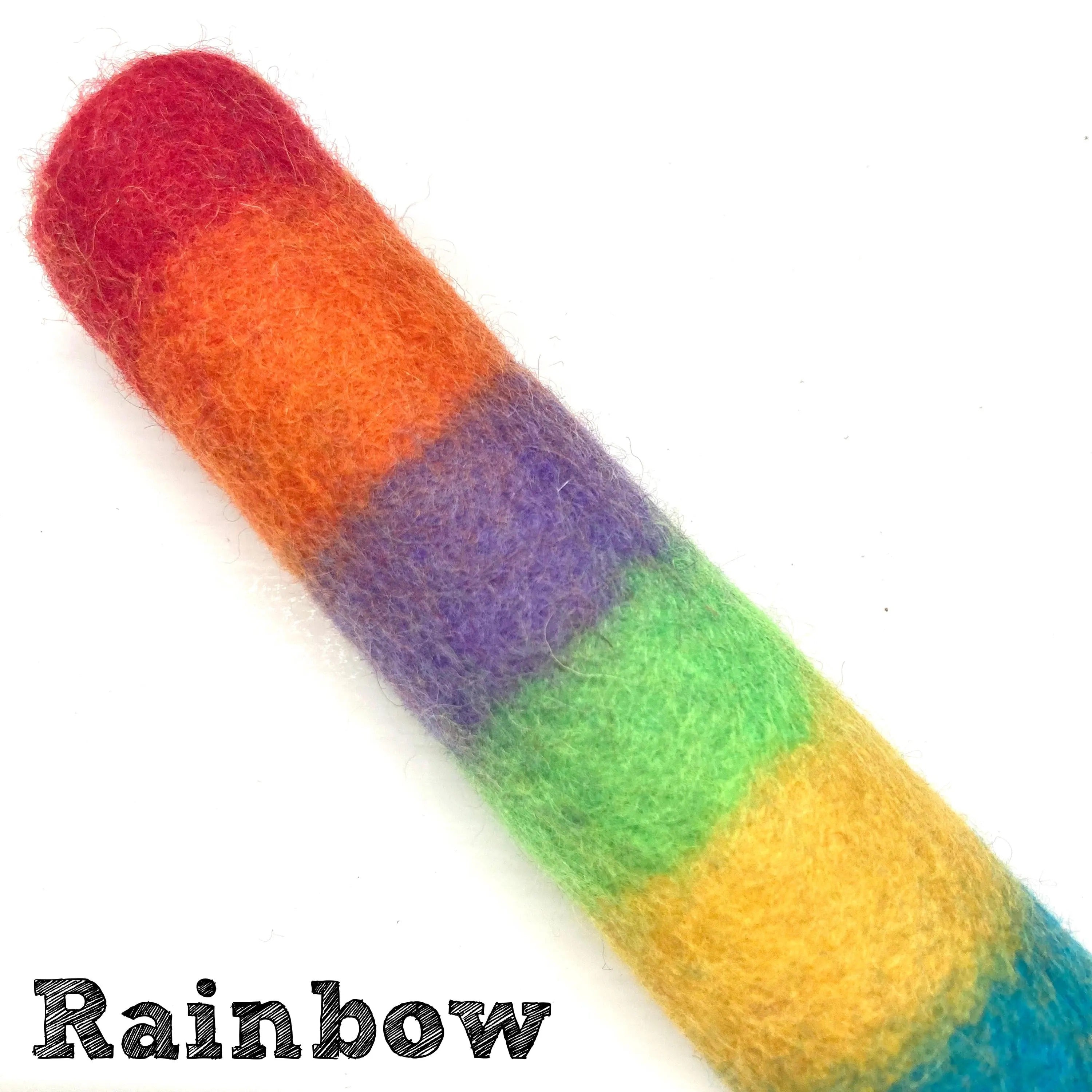 Handmade Wool Felt Cat Wand