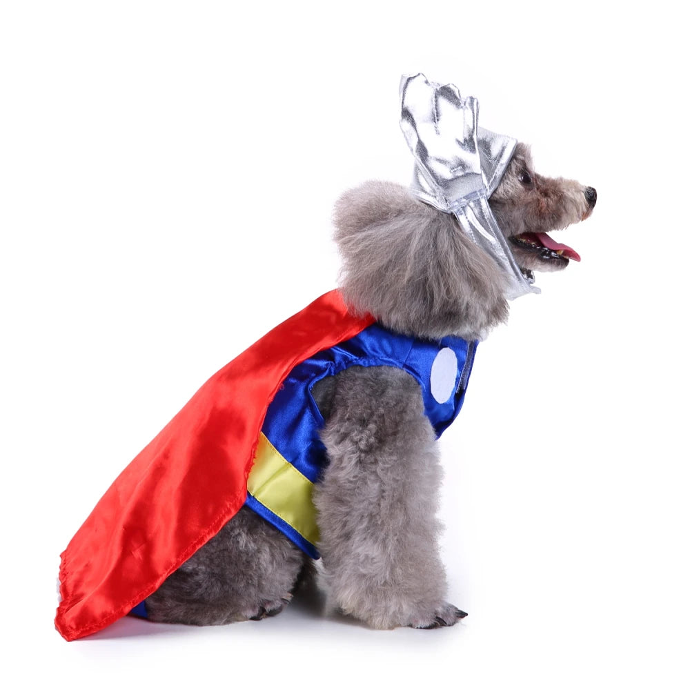 Halloween XMAS Cosplay Pet Cat Dress Up Clothes For Dog Costume Outfit PET Cat Costume Christmas Party Dog Coat Cloth Waem Suit