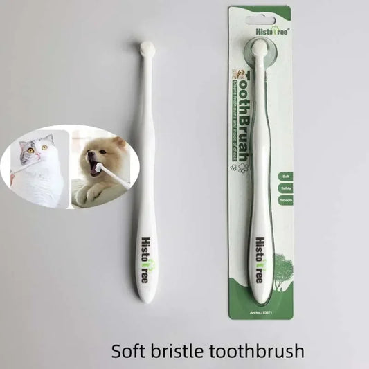 Soft Round Head Pet Toothbrush