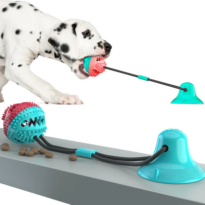 Silicon Suction Cup Interactive Dog Toy