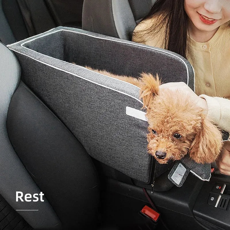 Portable Dog Car Seat Bed For Small Dogs