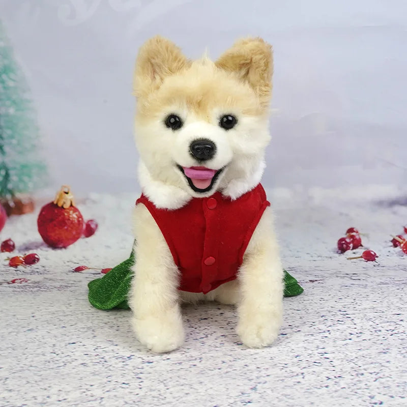 Christmas Dog Dresses For Small Dogs Clothes Summer Christmas Cosplay Cat Pet Dog Dress Fancy Princess Puppy winter xmas Dress