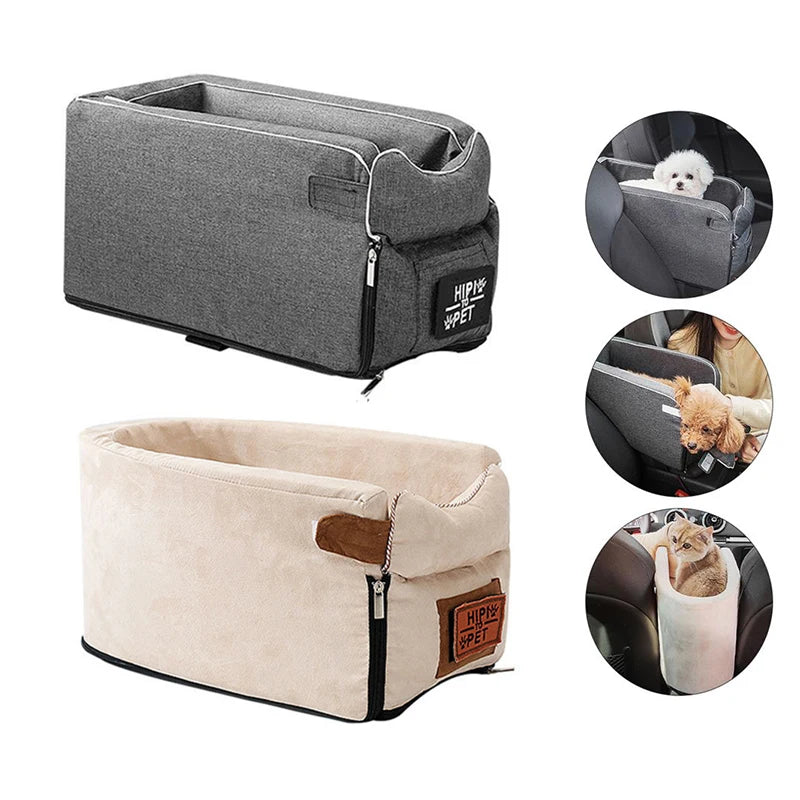 Portable Dog Car Seat Bed For Small Dogs