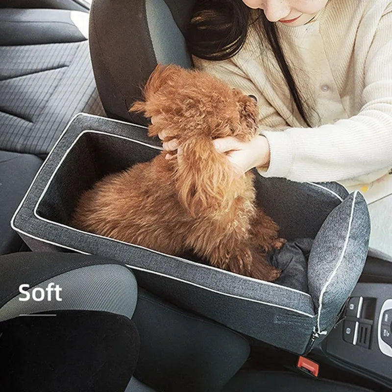 Portable Dog Car Seat Bed For Small Dogs