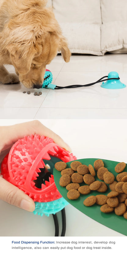 Silicon Suction Cup Interactive Dog Toy