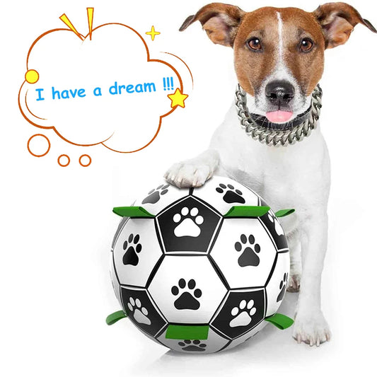 Interactive Soccer Ball Dog Toy