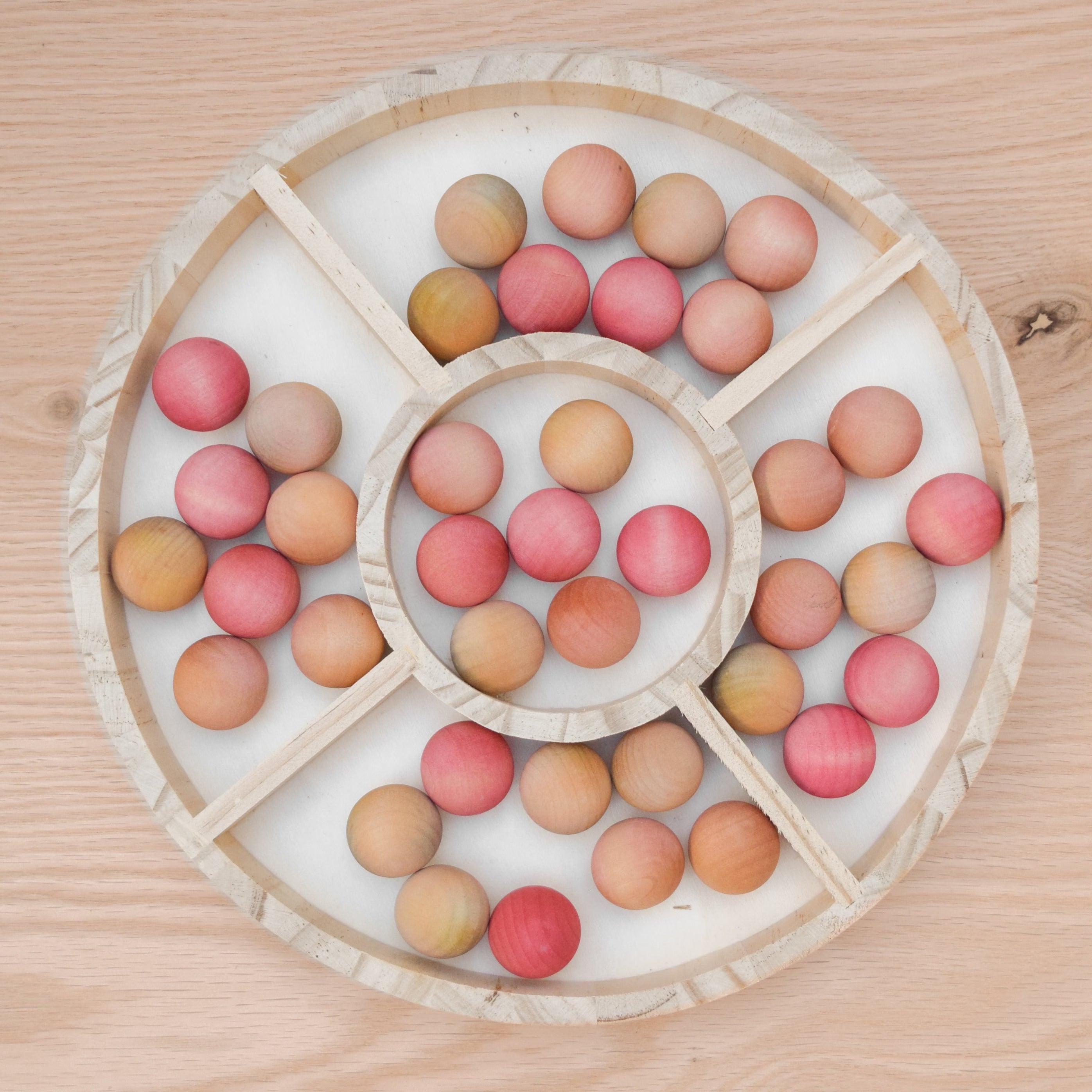 Wooden Ball Pit Foraging Toy