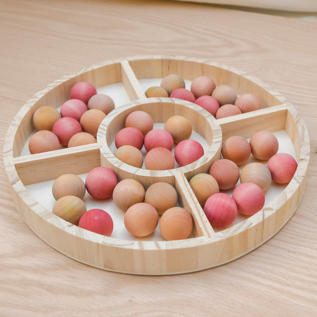 Wooden Ball Pit Foraging Toy